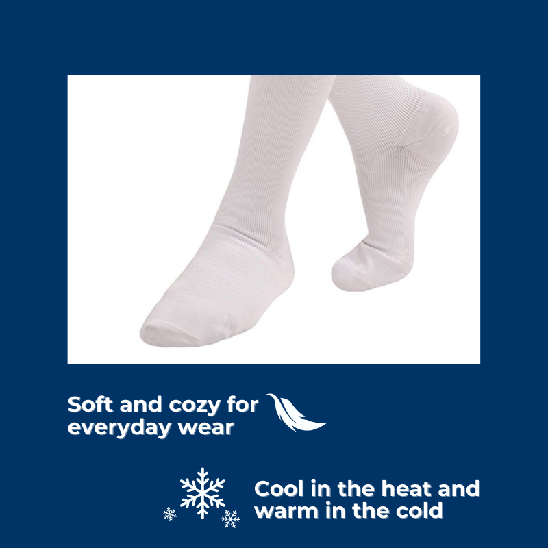 Men's Over The Calf Compression Socks | Leg Comfort & Circulation Support (1 Pair)