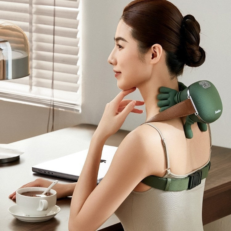 Shiatsu Neck & Shoulder Massager with Soothing Heat Compress