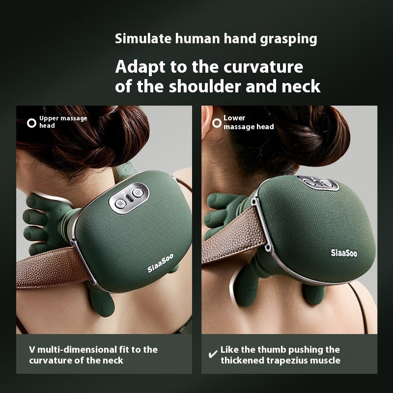 Shiatsu Neck & Shoulder Massager with Soothing Heat Compress