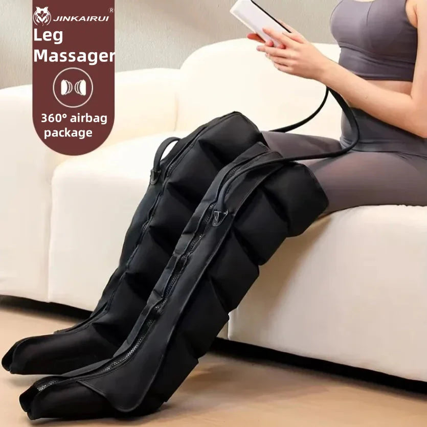 Air Compression Leg Massager with Remote | Feet, Calves & Thighs Comfort