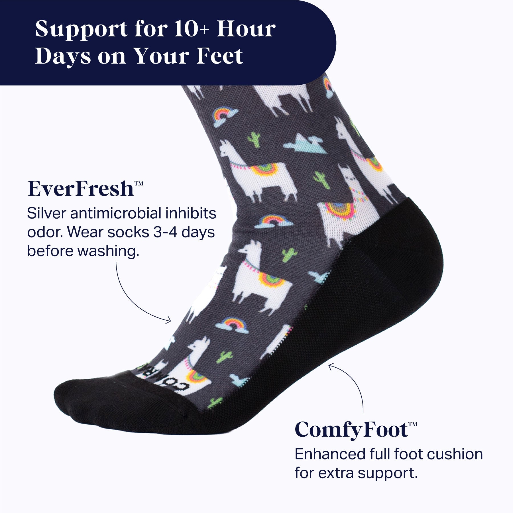 Fun & Supportive Compression Socks – Style 2 | Comfort Meets Personality