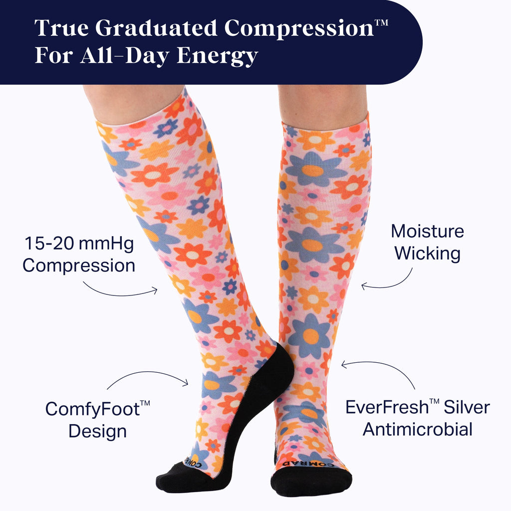 Fun & Supportive Compression Socks – Style 3 | Comfort Meets Personality