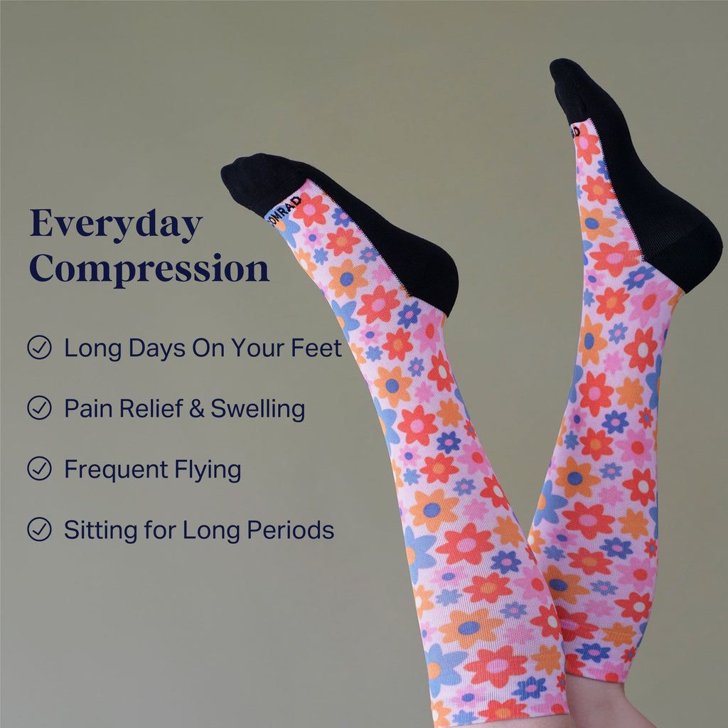 Fun & Supportive Compression Socks – Style 3 | Comfort Meets Personality