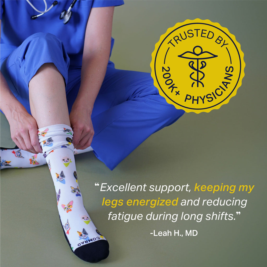 Fun & Supportive Compression Socks – Style 1 | Comfort Meets Personality