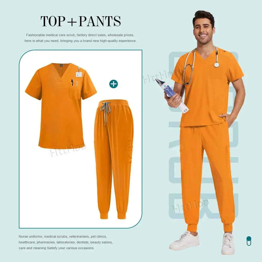 Unisex Scrub Suit | Comfortable Top & Pants for Men and Women
