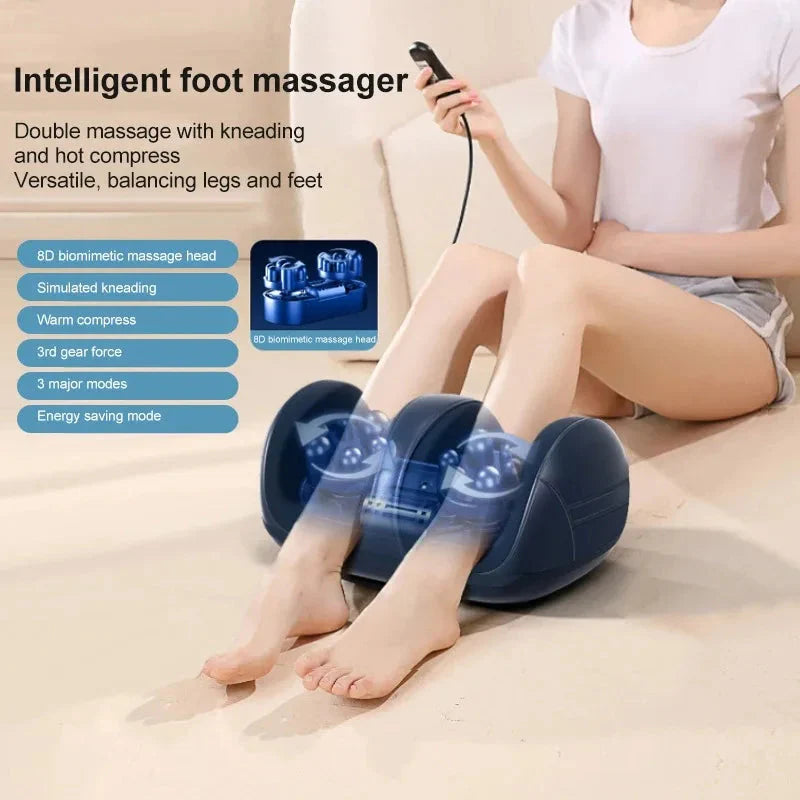 Heated Shiatsu Foot Massager for Deep Comfort & Foot Wellness