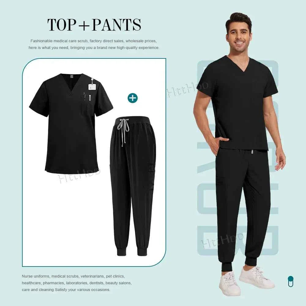 Unisex Scrub Suit | Comfortable Top & Pants for Men and Women