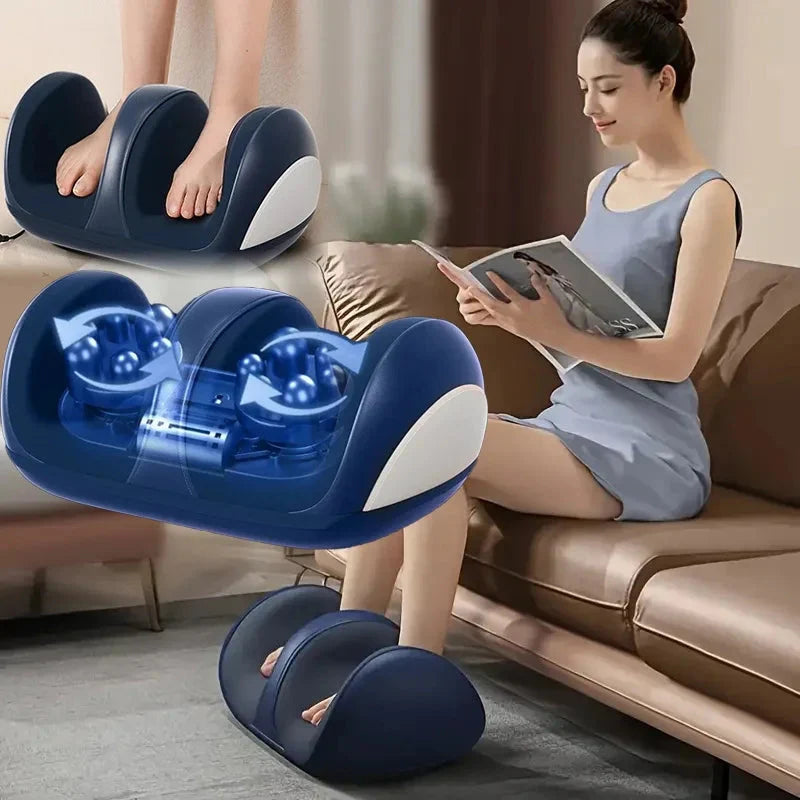 Heated Shiatsu Foot Massager for Deep Comfort & Foot Wellness