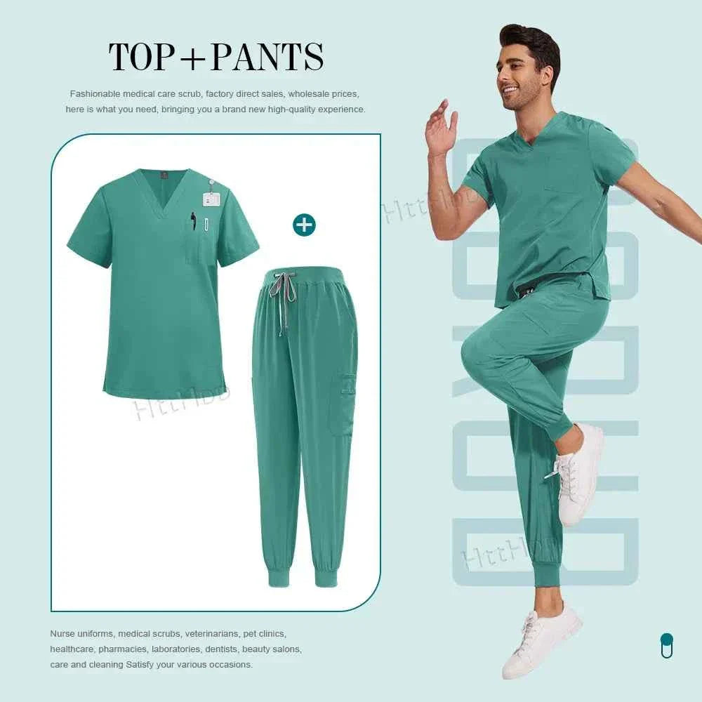 Unisex Scrub Suit | Comfortable Top & Pants for Men and Women