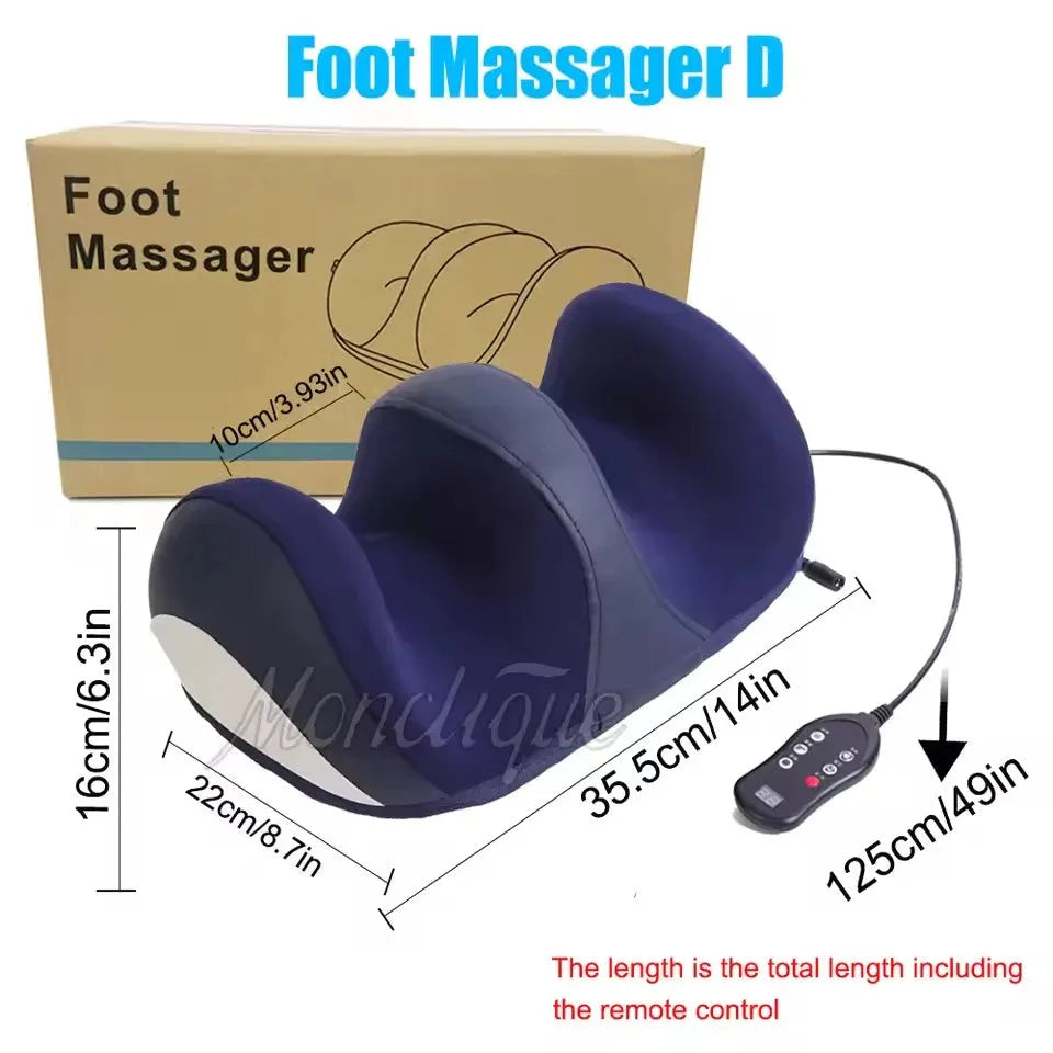 Heated Shiatsu Foot Massager for Deep Comfort & Foot Wellness