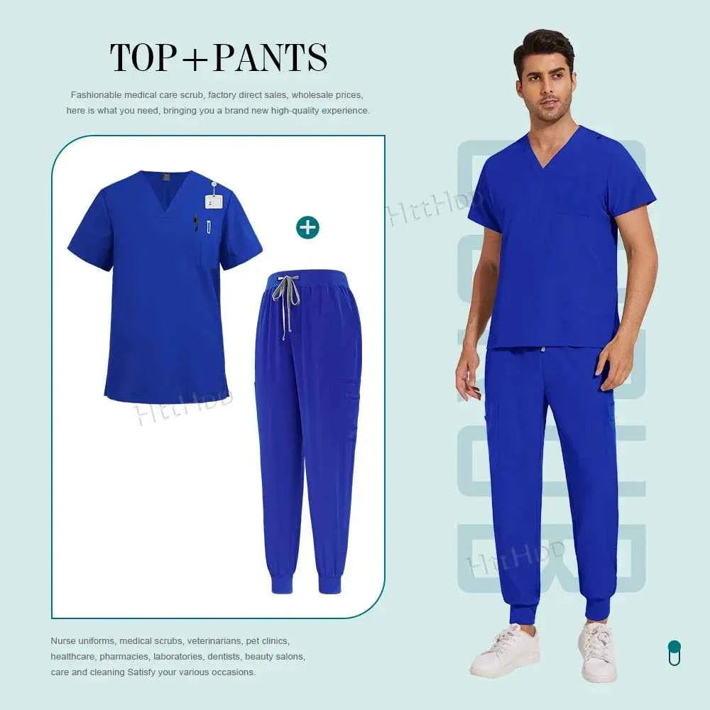 Unisex Scrub Suit | Comfortable Top & Pants for Men and Women