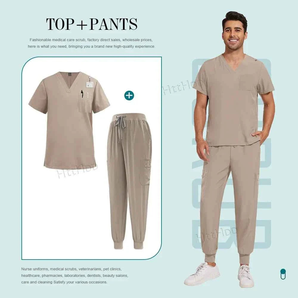 Unisex Scrub Suit | Comfortable Top & Pants for Men and Women