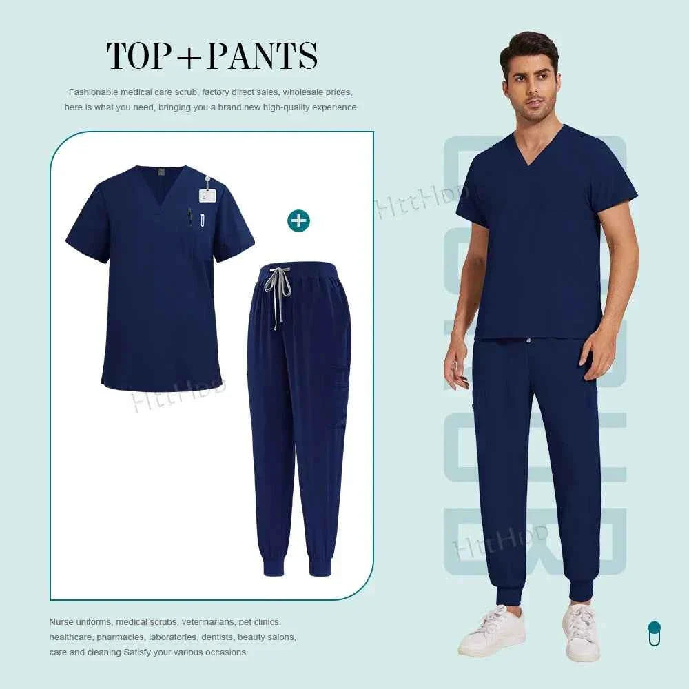 Unisex Scrub Suit | Comfortable Top & Pants for Men and Women