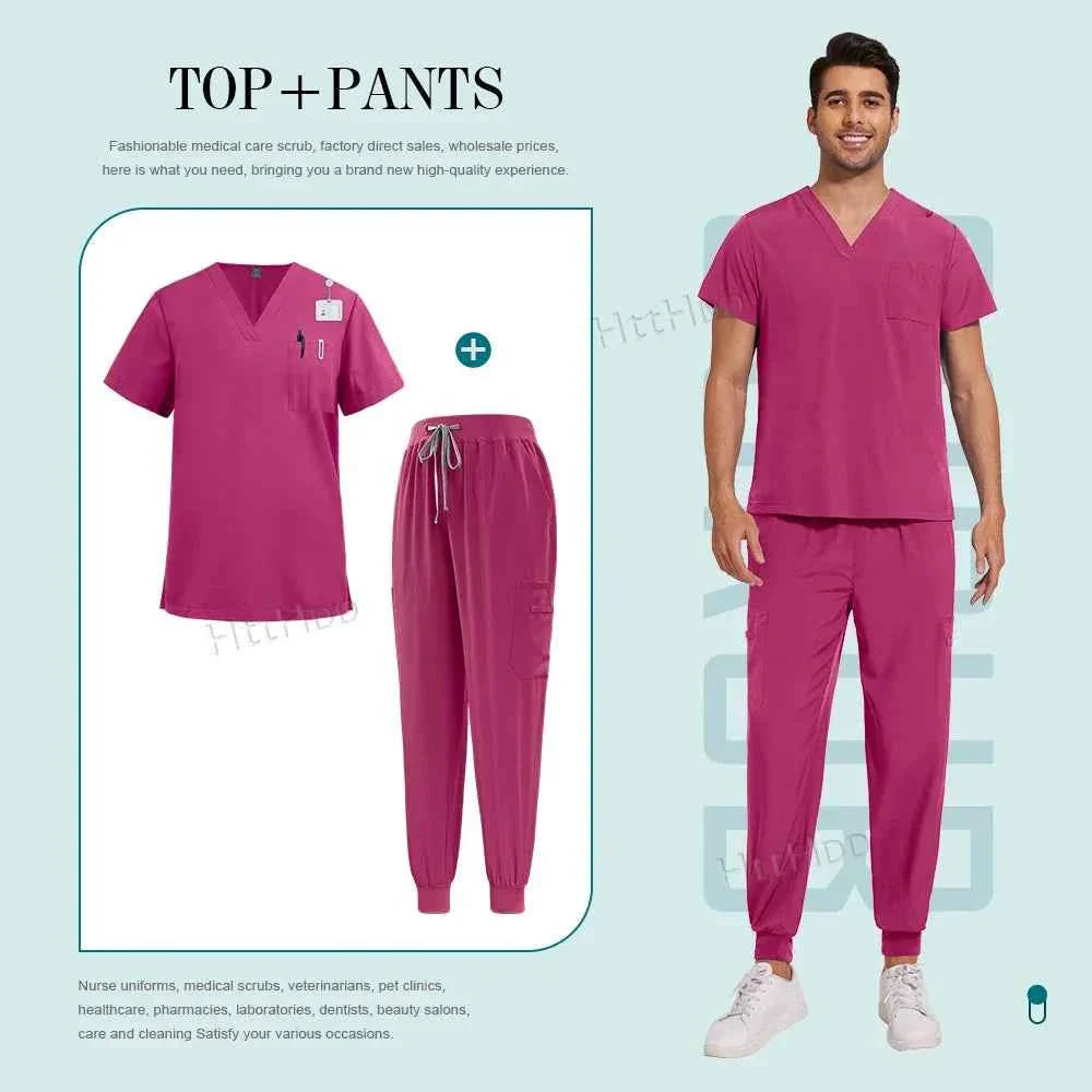 Unisex Scrub Suit | Comfortable Top & Pants for Men and Women