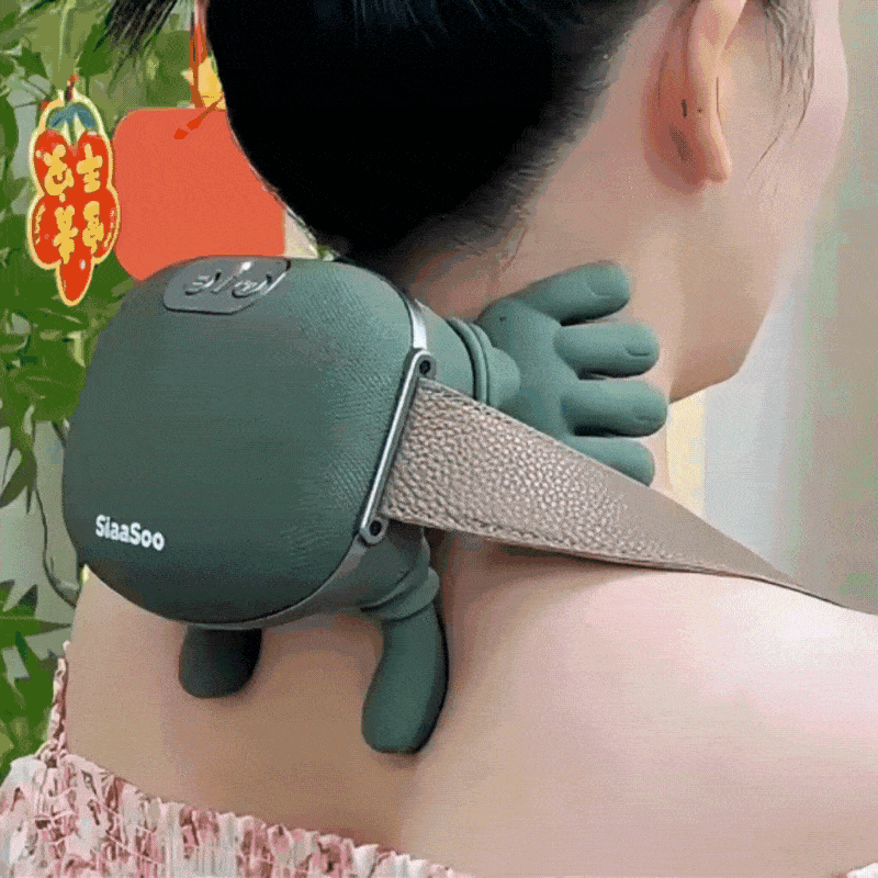 Shiatsu Neck & Shoulder Massager with Soothing Heat Compress