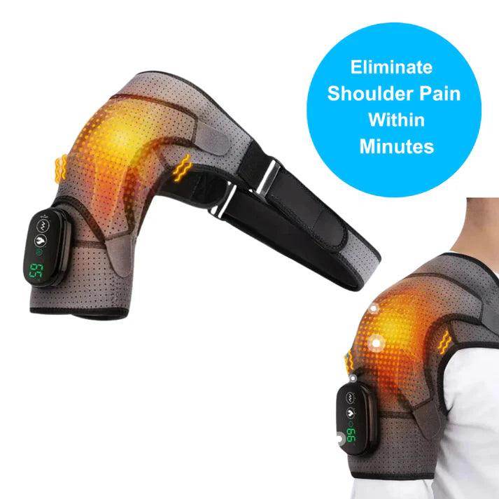 Heated Neck & Shoulder Massager with Deep Kneading & Red Light Wellness Therapy